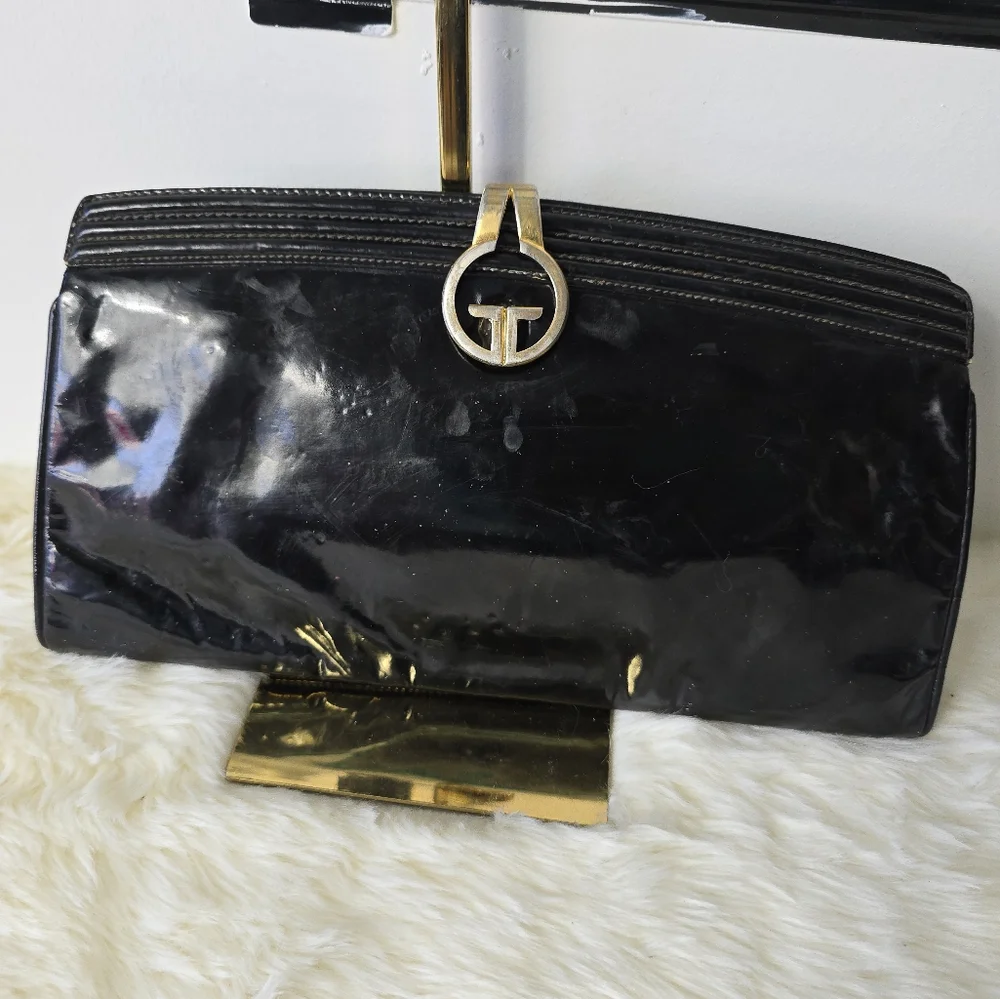 Gucci Vintage Patent Leather Clutch Bag - Picture 8 of 8